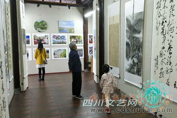 【泸州】举办“辉煌五年·奋进泸州”书画摄影作品展