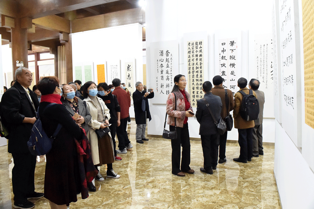 快讯 | 四川省首届老年书法篆刻作品展开幕式在遂宁市临仙阁书协创作基地隆重举行 - 四川书法家网