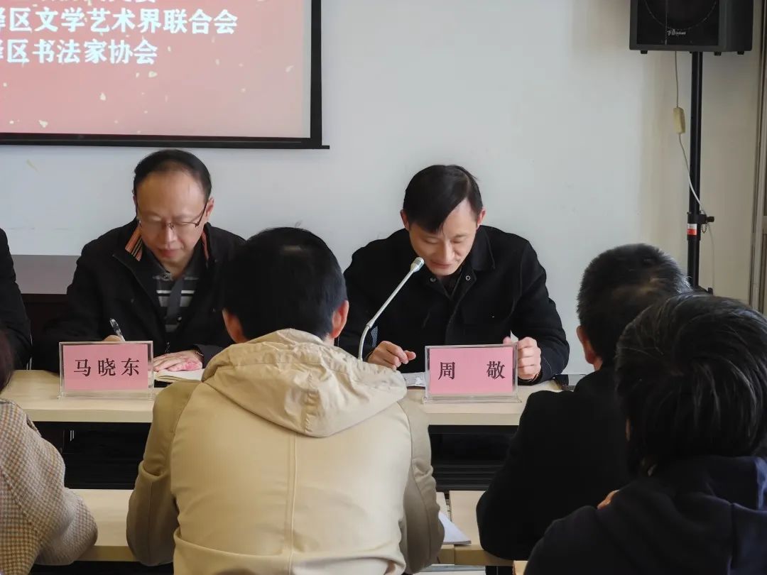 龙泉驿区书法家协会第四期会员水平提升公益培训班成功举办