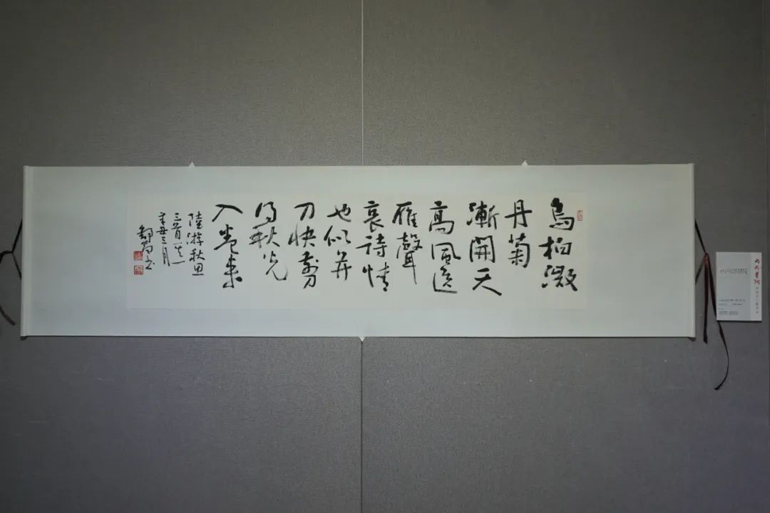 “内外星河——舒炯书法艺术展”在四川福宝美术馆盛大开幕